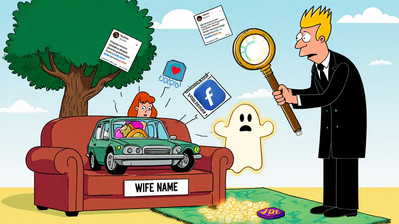 Должник прячется за диваном, а пристав с волшебной палочкой обнаруживает скрытые активы.