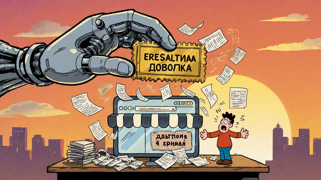 Робот Wildberries ставит штамп &#039;Бесплатная доставка&#039; на маленький магазин