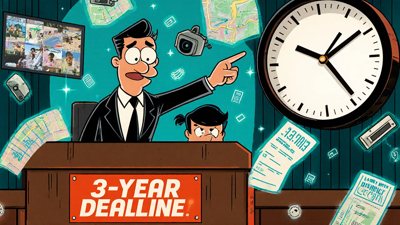 В суде цифровые доказательства светятся в воздухе, а часы тикают к сроку исковой давности.