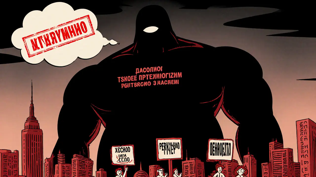 Гигантская тень особо тяжкого преступления над городом.