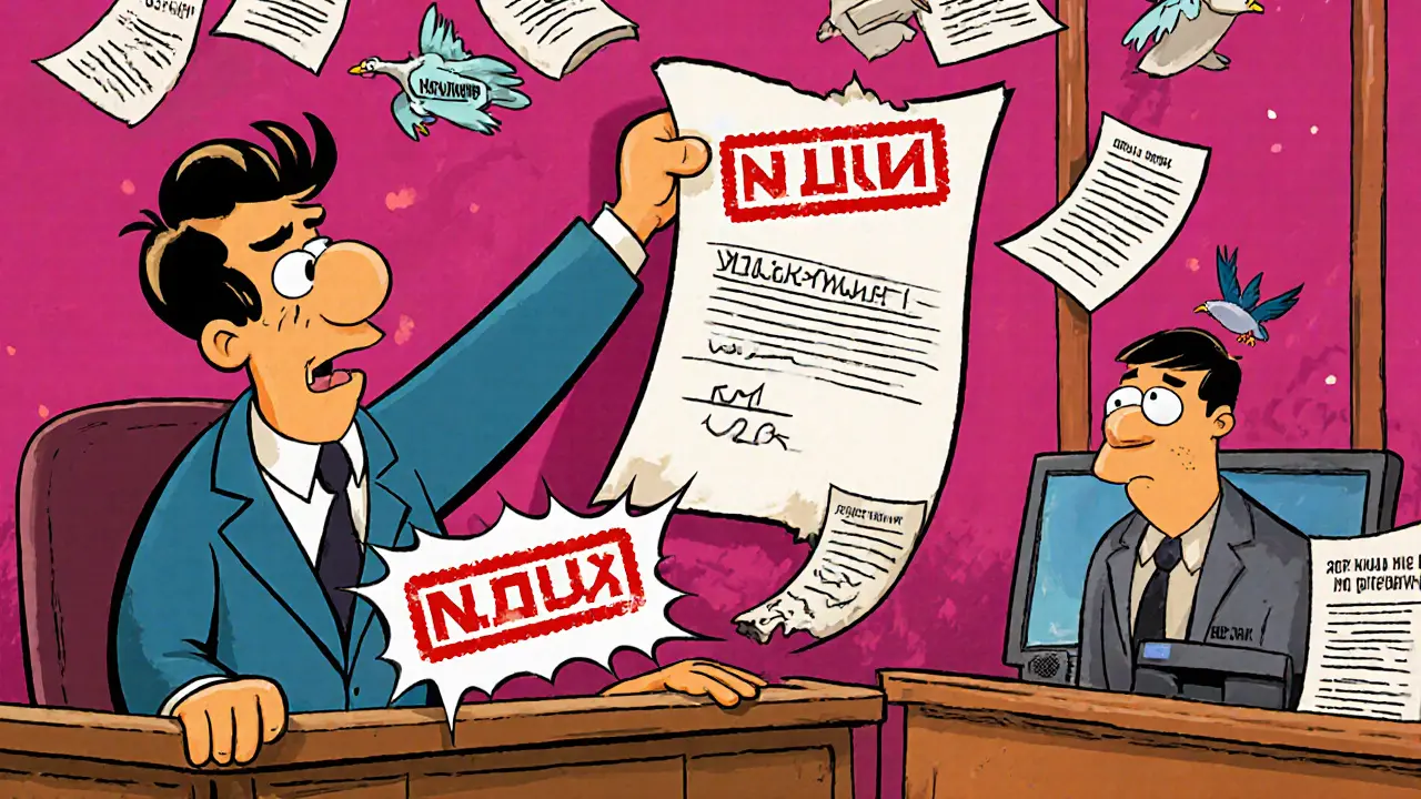 Судья штампует &#039;ВОЗВРАЩЕНО&#039; на иске с отсутствующими документами, а бумаги улетают как птицы.