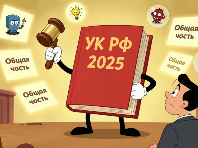 Уголовный кодекс РФ: структура и основные разделы 2025 года