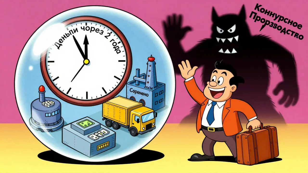 Активы компании защищены от продажи, арбитражный управляющий уходит, конкурсное производство исчезает.