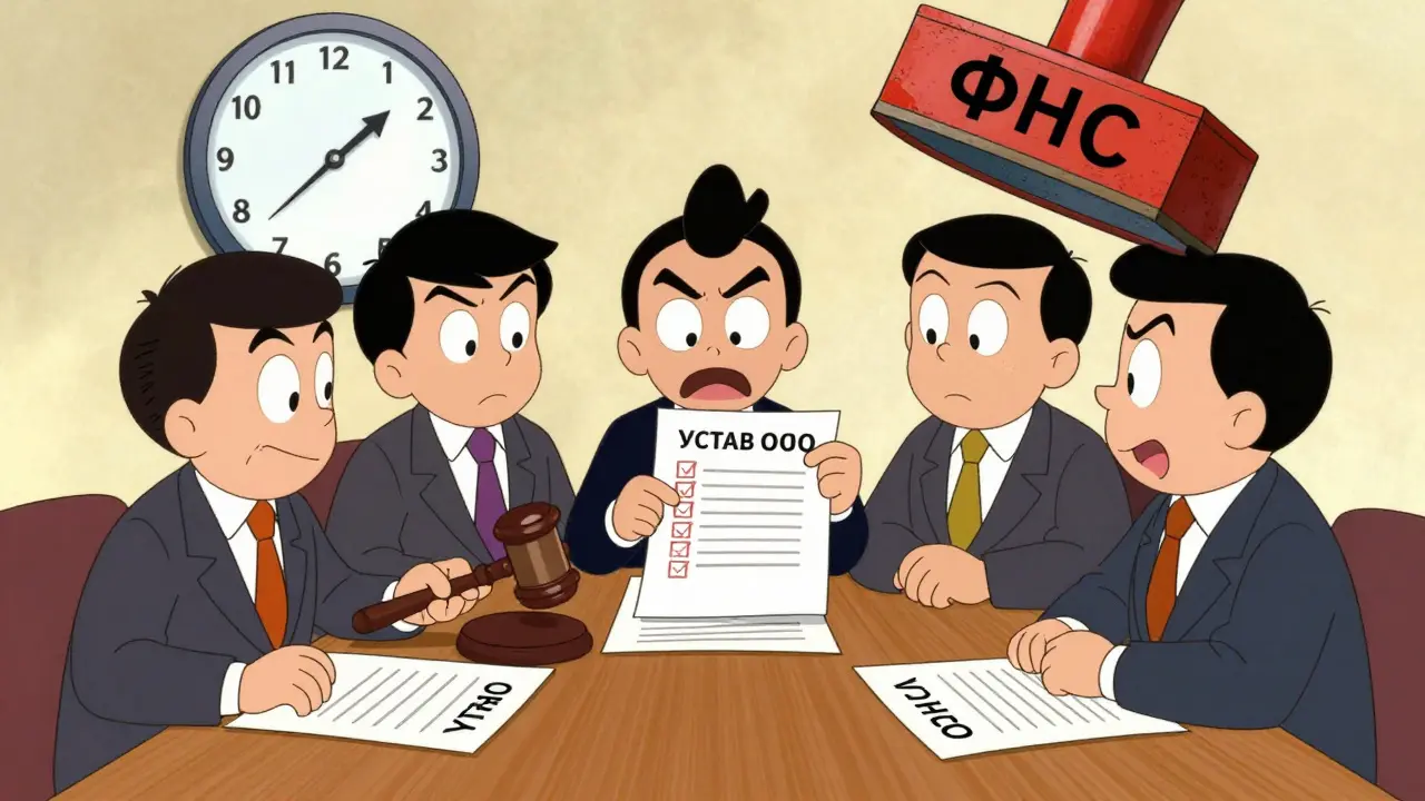 Изменение устава ООО: порядок принятия решений и регистрация в 2026 году