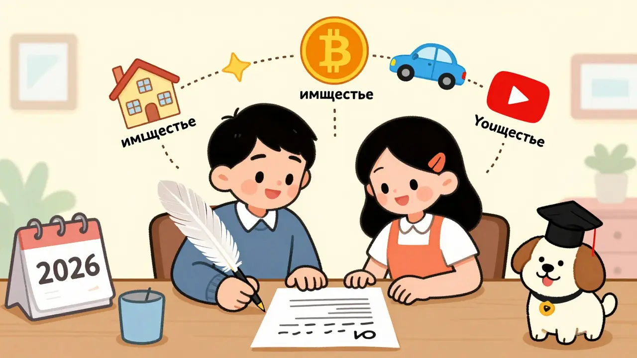 Как составить брачный договор: образец и порядок заверения в 2026 году