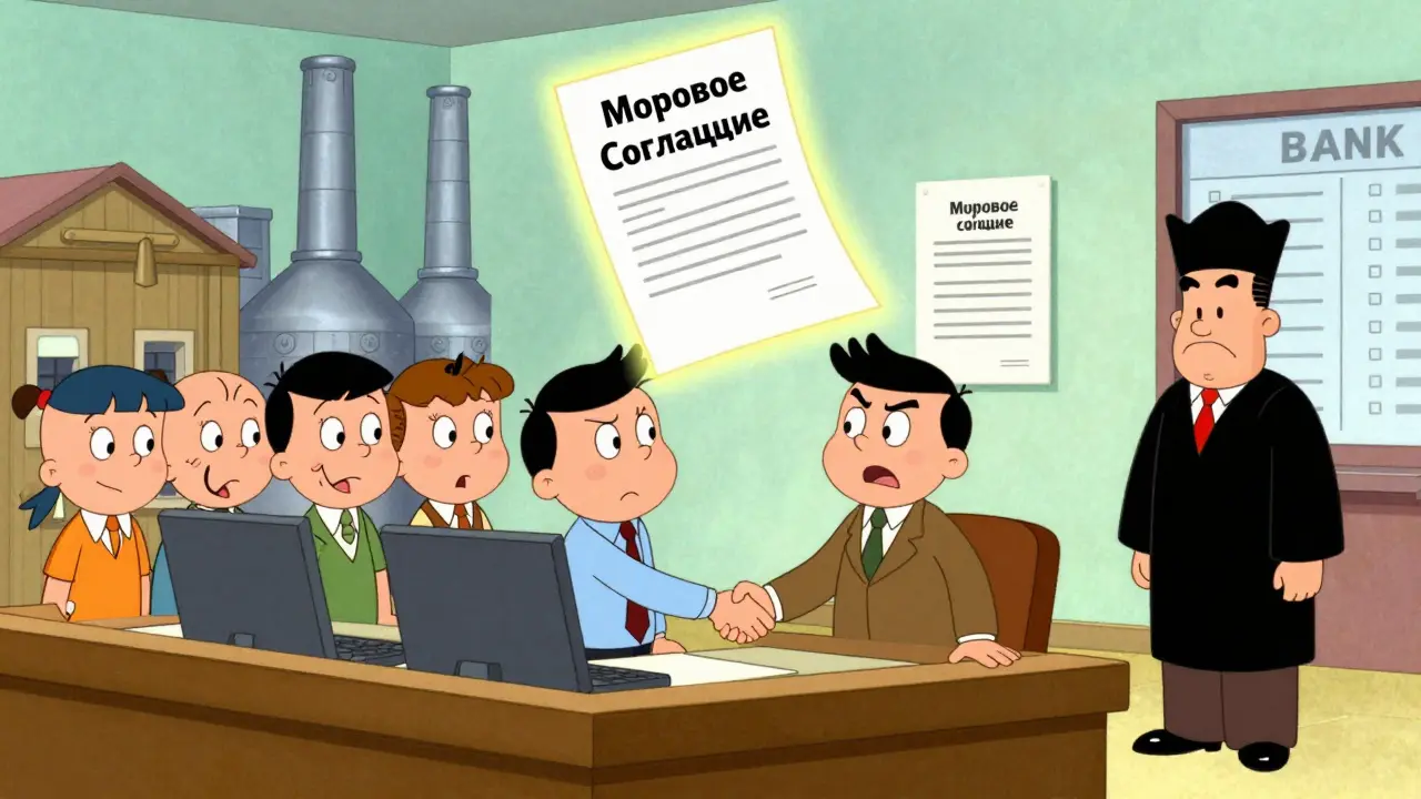 Мировое соглашение в банкротстве юридического лица: плюсы и риски