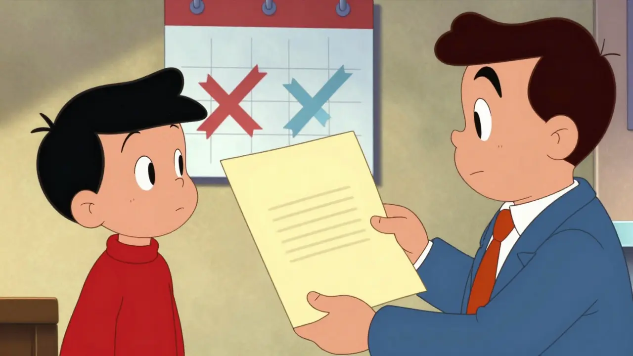 Работодатель вручает уведомление о изменении графика работы