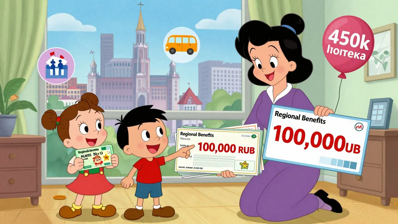 Региональные меры поддержки семей с детьми: обзор по субъектам РФ в 2026 году