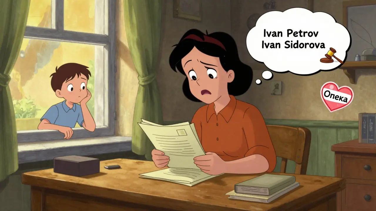 Смена фамилии ребенка после развода: порядок и документы