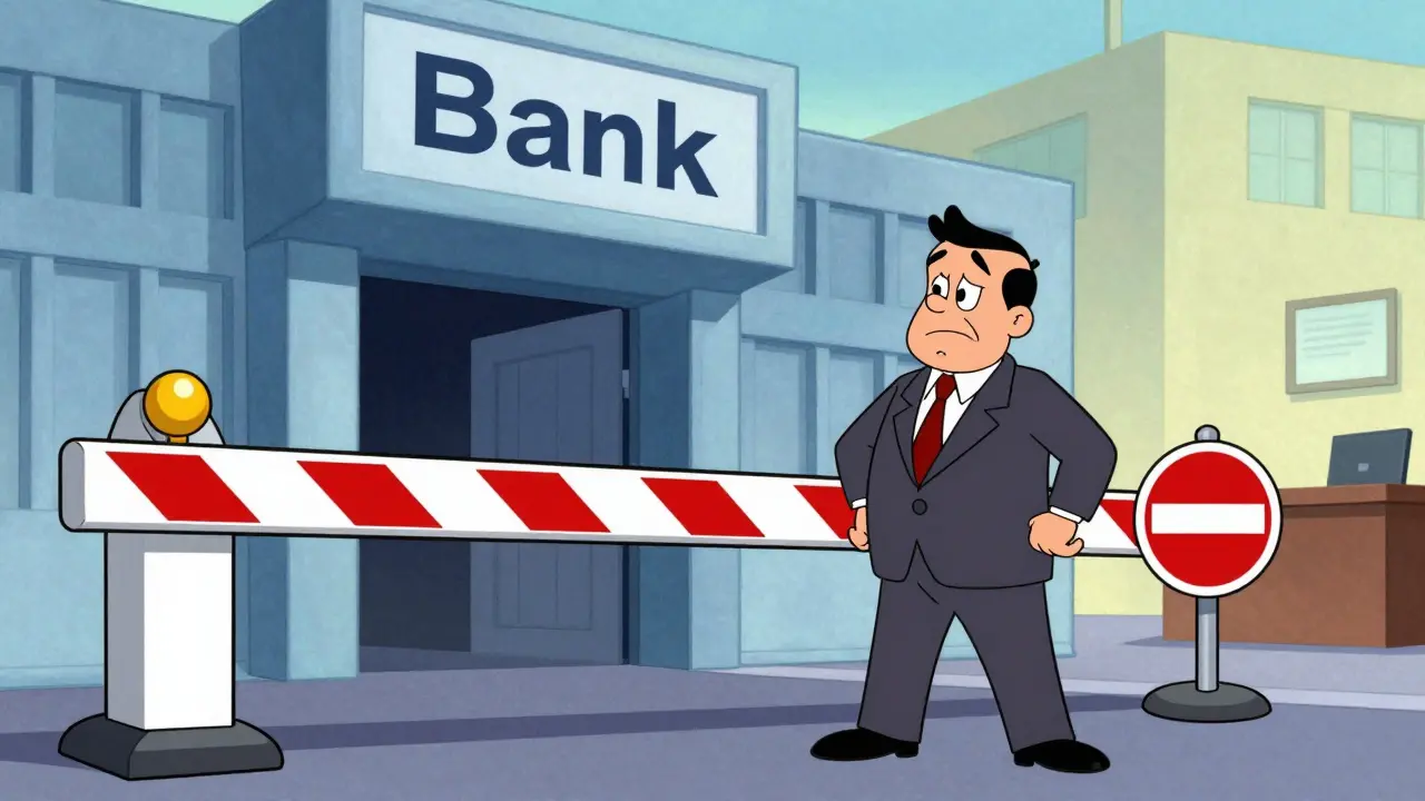 Человек не может попасть в руководство банка из-за запрета в стиле Ханна-Барбера