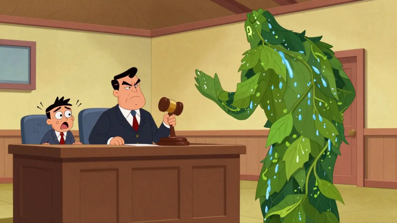 Судебный процесс над бизнесменом за вред природе в стиле мультфильмов Ханны-Барберы