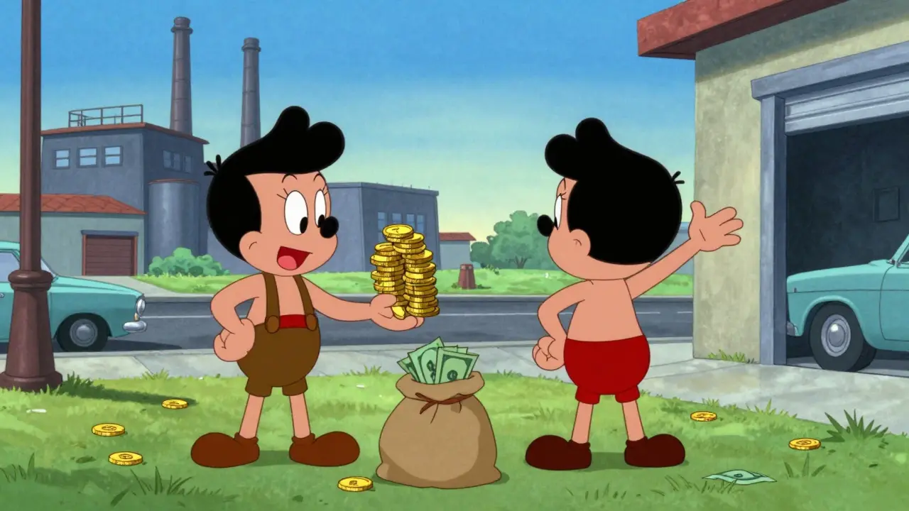 Вознаграждение деньгами вместо передачи доли в бизнесе