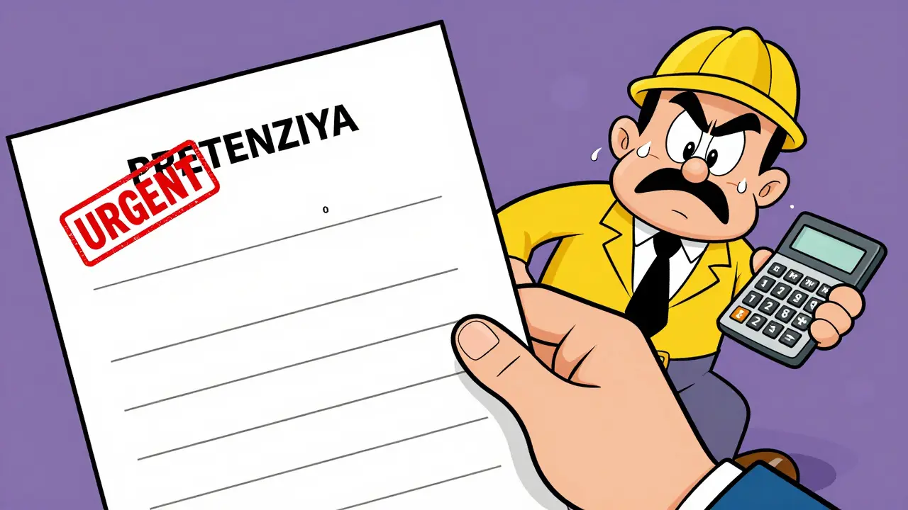 Потребитель подает претензию, исполнитель нервничает