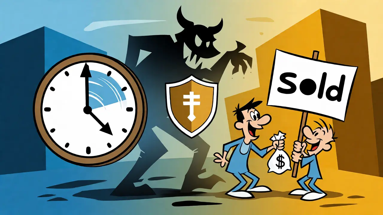 Метафора продажи недвижимости через три года без налогов